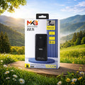 MKB PK61 22.5W PD OUTPUT 10000mAh POWER BANK WITH DIGITAL DISPLAY & DUAL CABLES