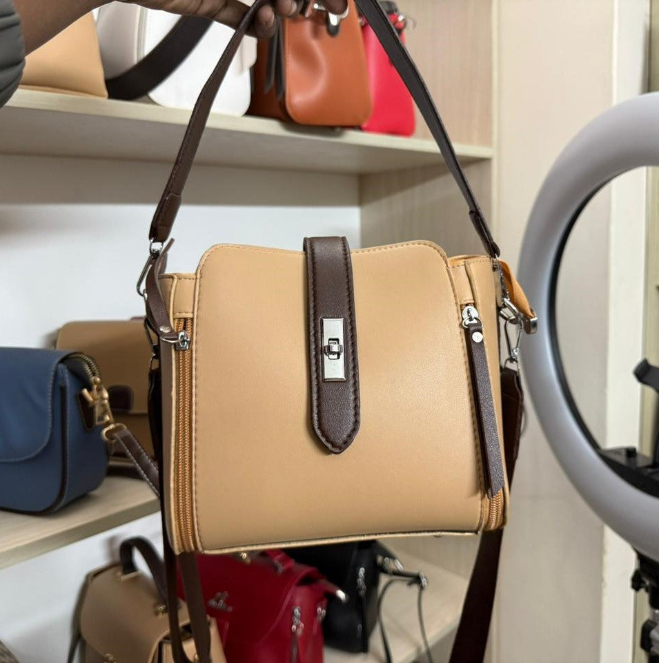 High-quality Messenger Bags For Women Luxury Crossbody Shoulder Bags Female(khaki)