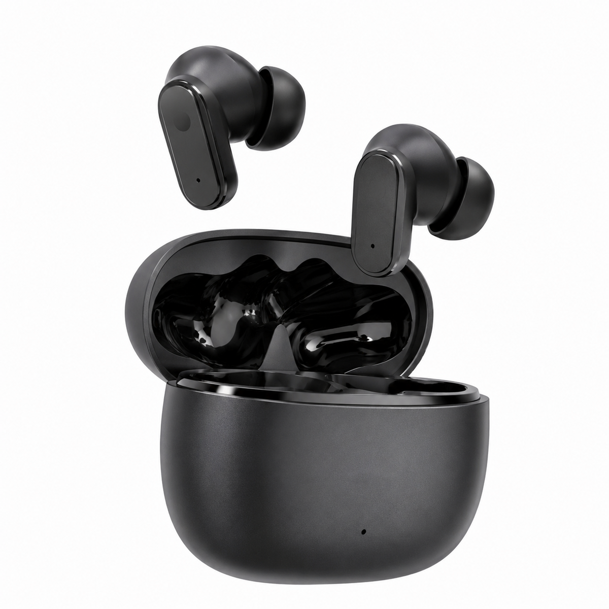 CYXG Q1 True Wireless Stereo Earbuds – TWS with Super Deep Bass, ENC Noise Cancelling Mic, Smart Touch Control & Lightweight Comfort Fit