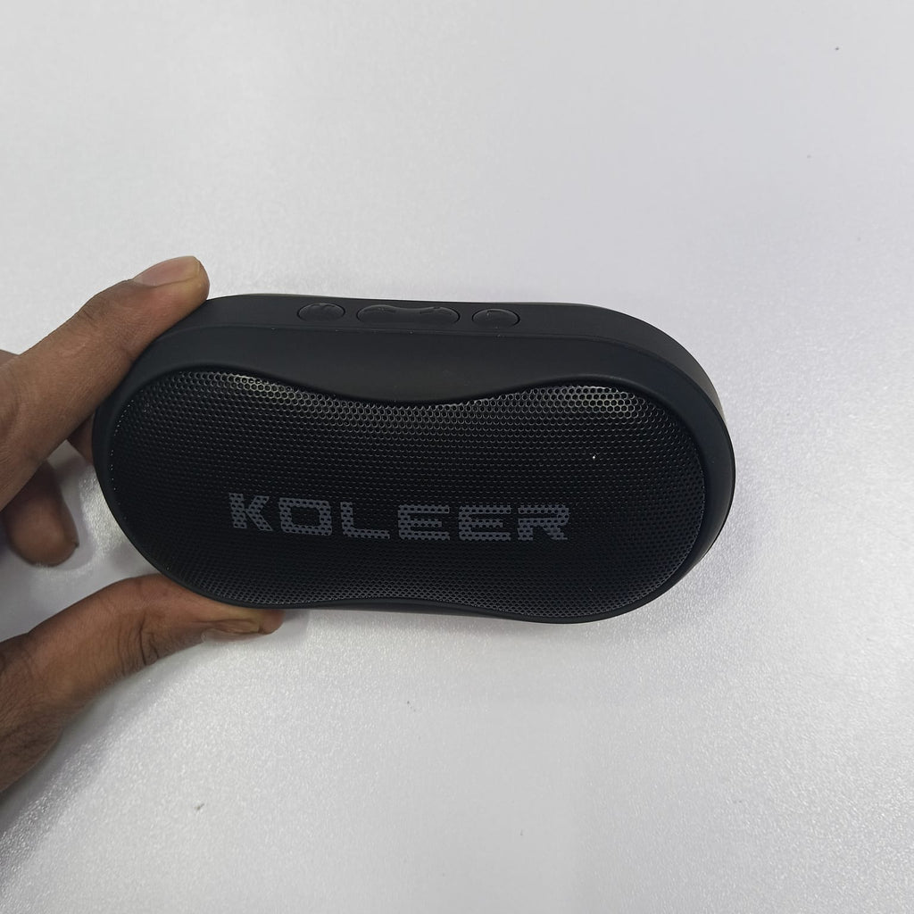 KOLEER S29 Portable Wireless Bluetooth Speaker – 5W Deep Bass, Bluetooth 5.0, 12-15M Range, FM Radio, USB & SD Card Support with 1200mAh Battery