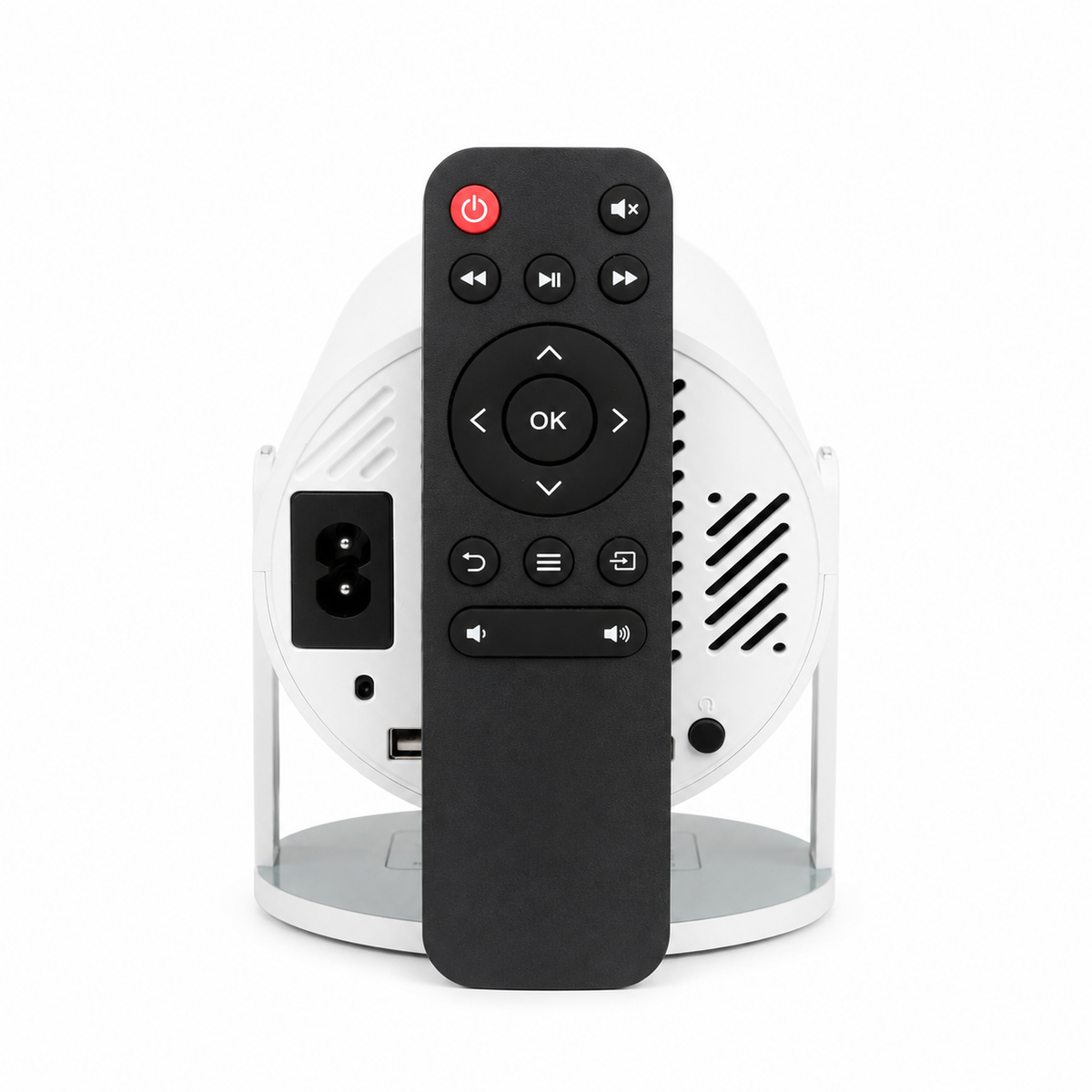 HY300 Non-Android Mini Projector – Portable Home Theater Cinema Projector with 30,000H LED Life, Big Screen Display for Movies, Gaming, Sports & Office Presentations