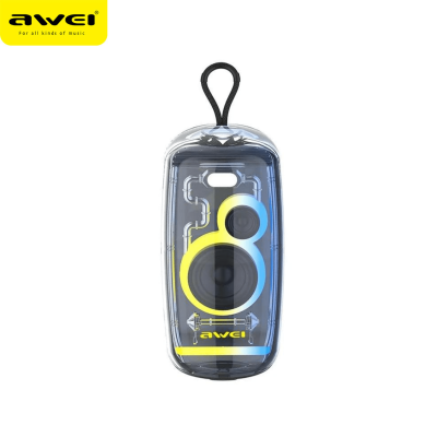 Awei KA32 Portable Wireless Bluetooth Speaker – 20W Dual Speakers, Bluetooth 5.3, IPX4 Waterproof, TWS Stereo & RGB Colorful Lights