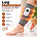 Cordless Leg Massager for Circulation and Pain Relief – Calf Air Compression Massager with Heat Therapy, Rechargeable Wireless Leg Wrap for Muscle Fatigue