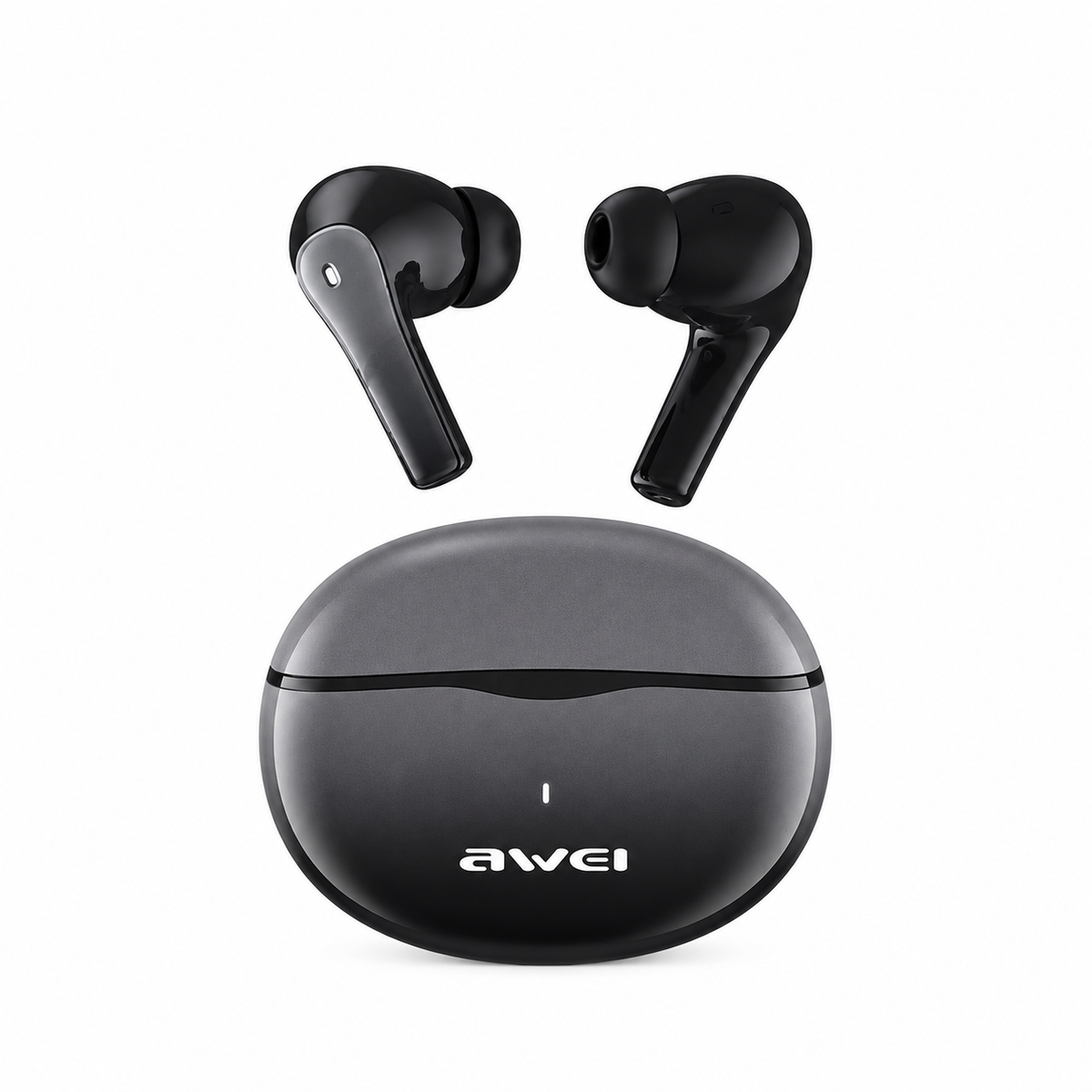 Awei T62 True Wireless Earbuds – Bluetooth 5.3 TWS with 4-Mic ENC Noise Cancelling, 10mm Drivers, IPX5 Waterproof & 300mAh Case