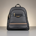 Premium Textured Synthetic Leather Backpack