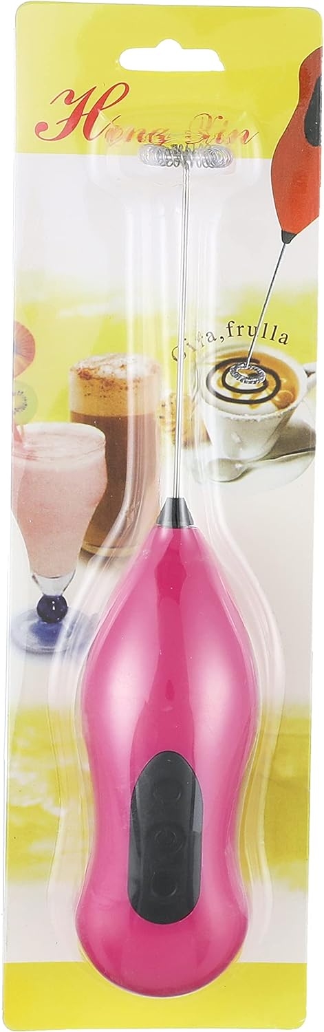 Electric Foam Maker for Milk, Coffee, Egg Beater, Juice, Cafe Without battery Multicolour