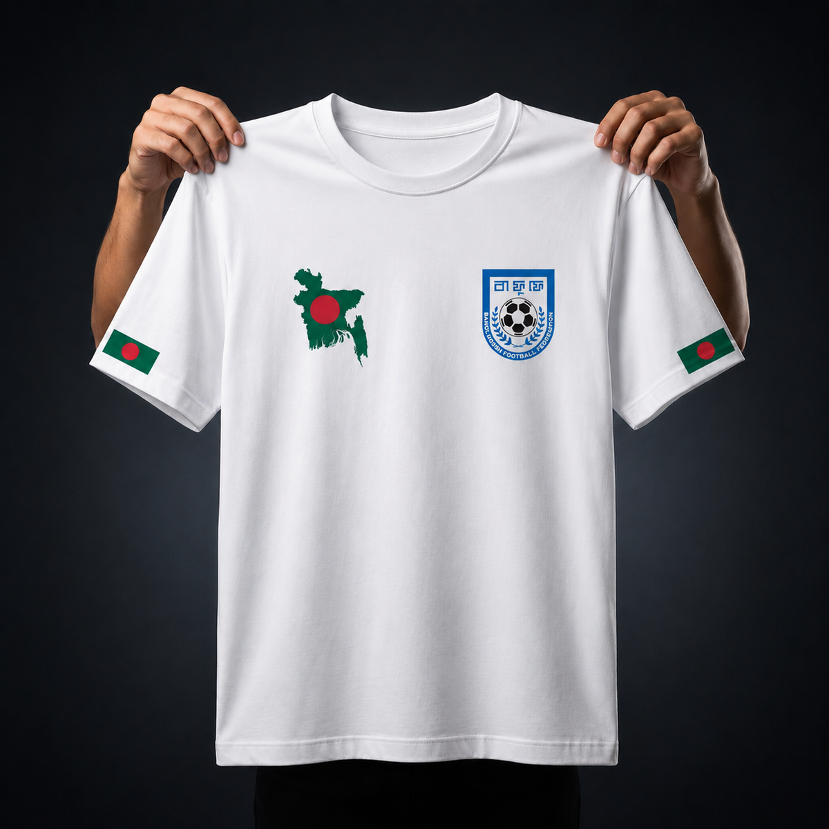 Bangladesh Football Edition Premium Drop-Shoulder