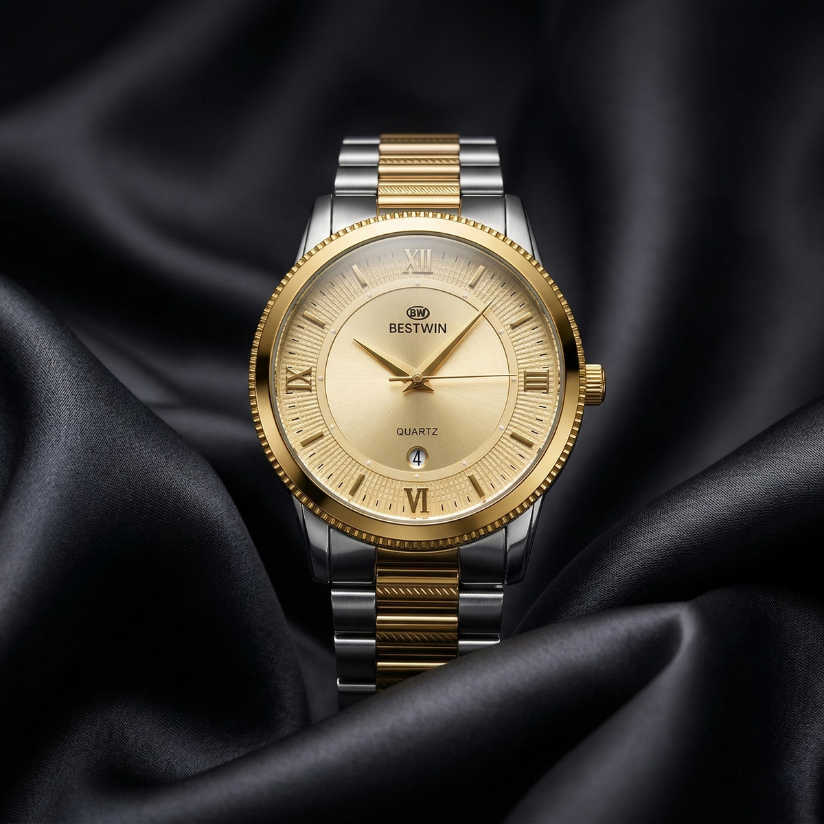 BEST WIN Luxury Watch For Men's (Water Resistant)
