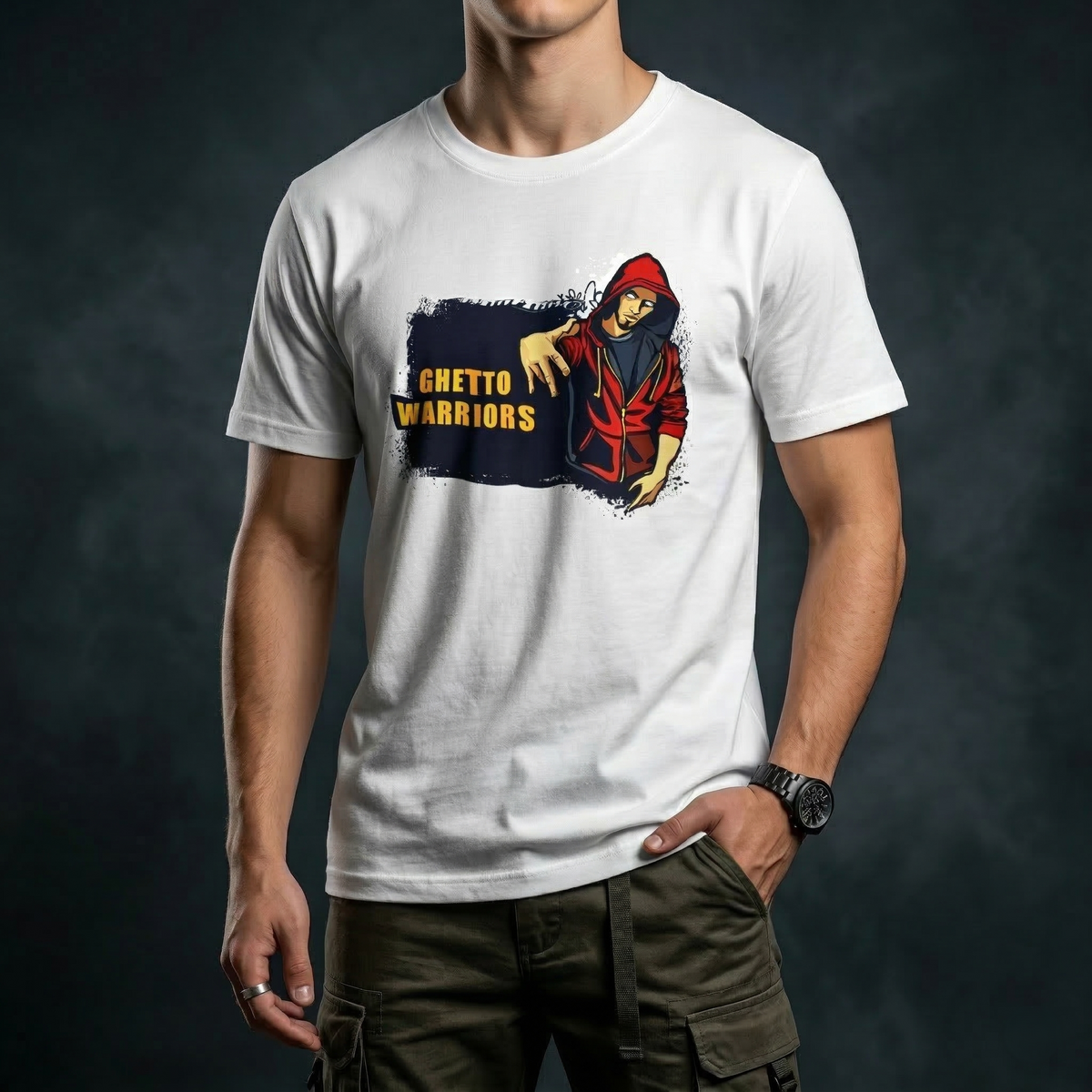 Unique Design Cotton T-Shirt