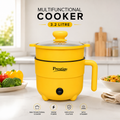 Prestige 2.2L Multifunctional Electric Cooker – 1500W Energy-Saving Non-Stick Multi Cooker with Steamer Tray for Fry, Curry, Noodles & Steaming
