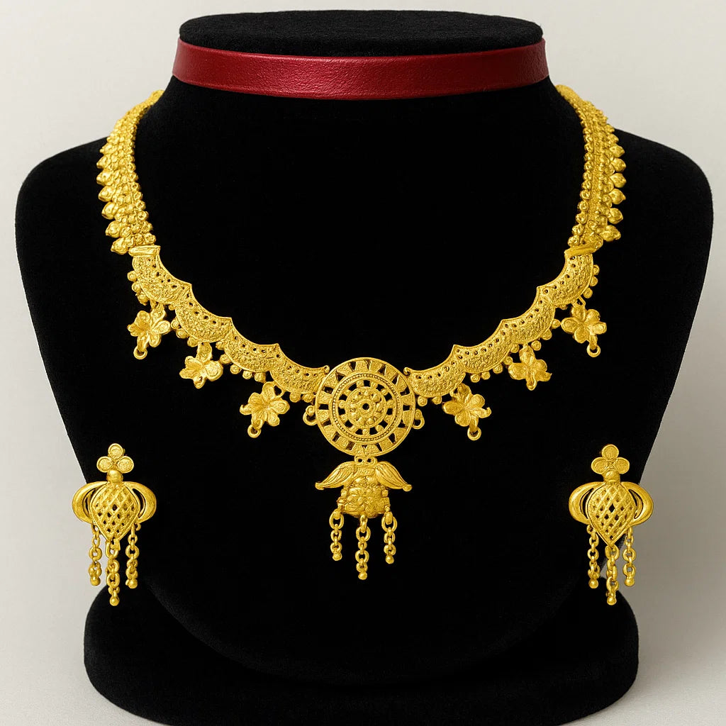 Gold Plated Jewelry Set