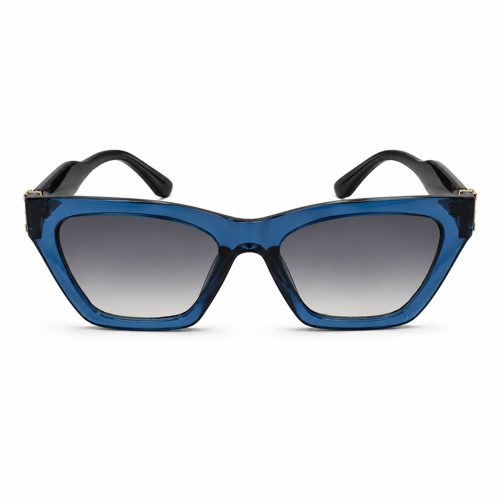 Fashionable Angular Cat-Eye Sunglass