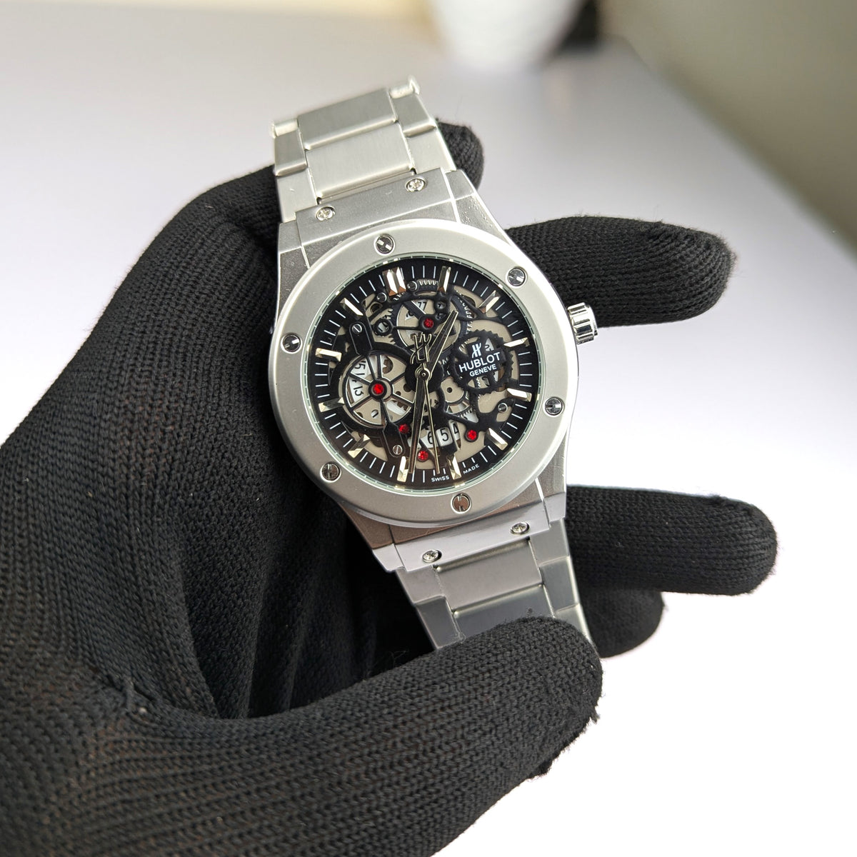 Hublot mechanical Water Resistant Stainless Steel watch
