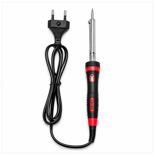 60W Electric Soldering Iron Pen Type – Adjustable Temperature 200-450°C, AC 220V External Heating Soldering Tool with Indicator Light & EU Plug for Electronics & DIY