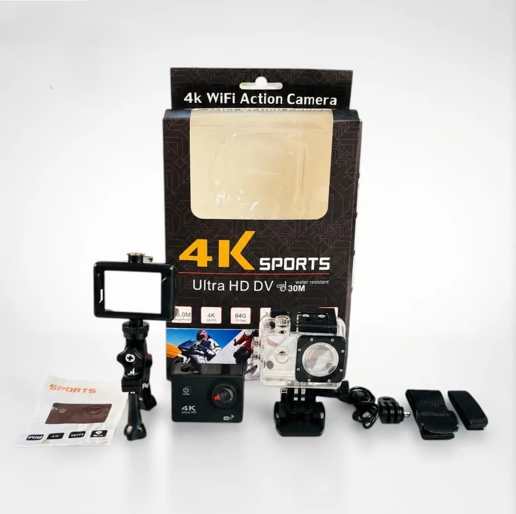4K SPORTS ULTRA HD DV 30M Action Camera- Trendy Tech