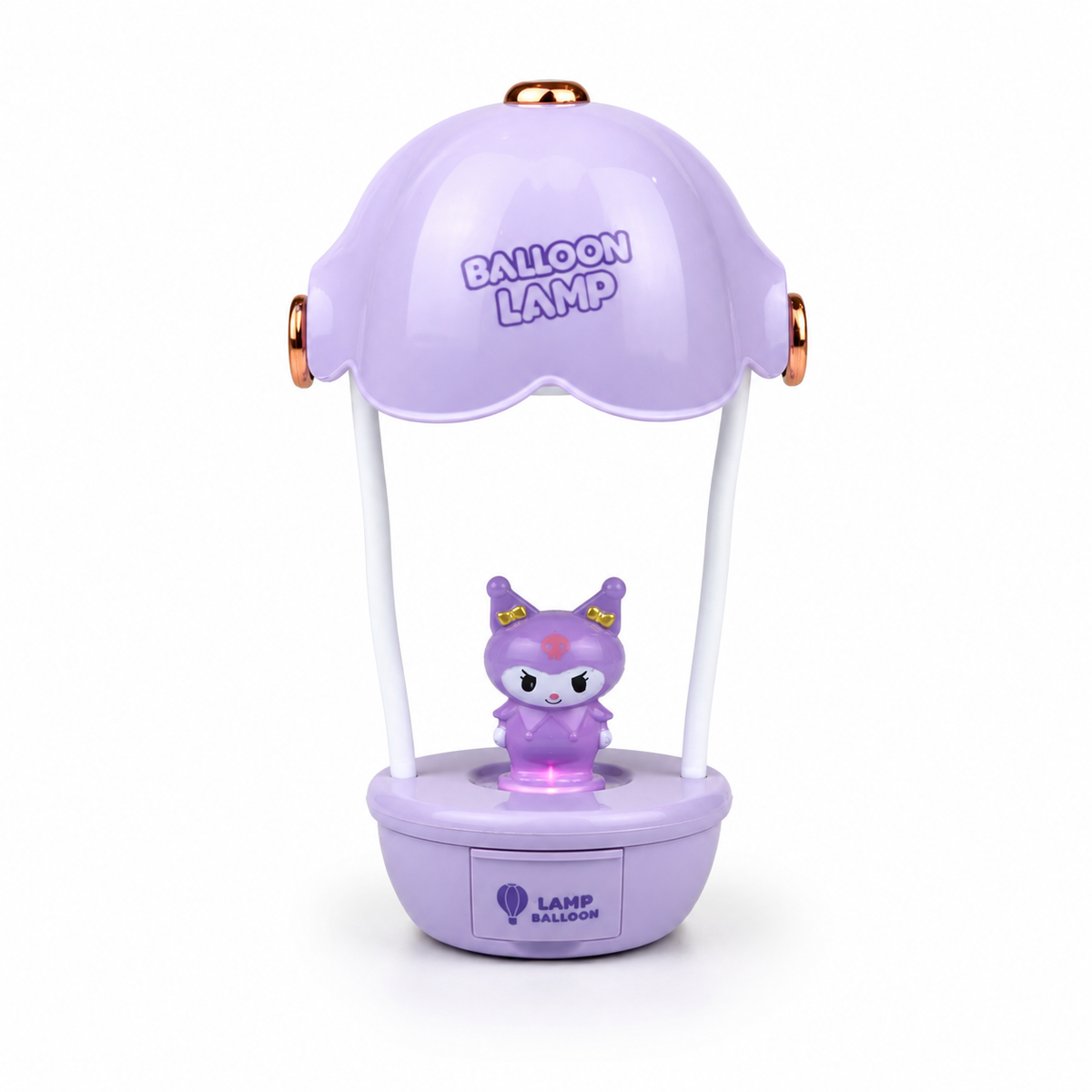 3 in 1 Mini Hot Air Balloon Night Light Desk Lamp with Pencil Sharpener – Cute Kids Study Table Decor & Showpiece
