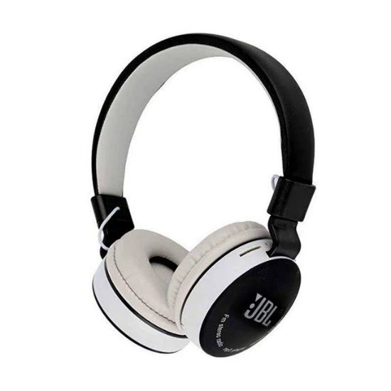 JBL 881A Wireless Bluetooth Headphone – Over-Ear Stereo Headset with Deep Bass, TF Card, FM Radio, AUX, Built-in Mic & Comfortable Cushion Design