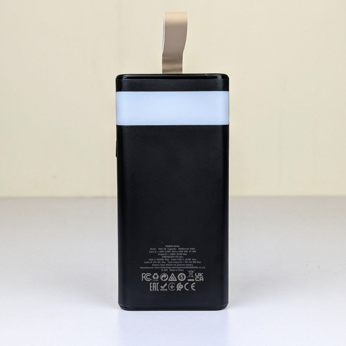Hoco MMJ-06 30000mAh 22.5W Fast Charging Power Bank – Portable Charger with Digital LED Display, Multi-Port Outputs & Smart Voltage Monitoring