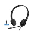 Rapoo H101 Wired Stereo Headphone – Black
