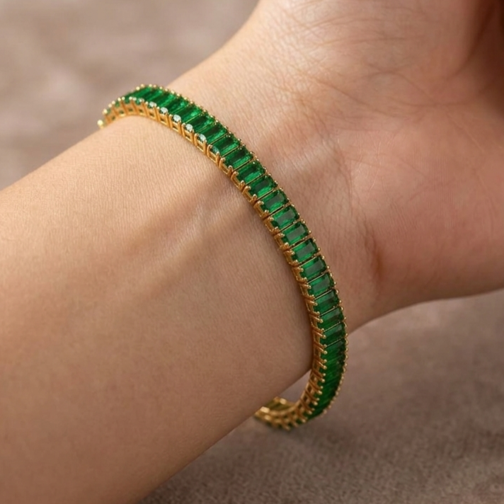 ColorMix Elegant Crystal Bracelet