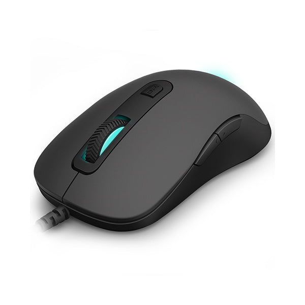 Rapoo V16 RGB Gaming Optical Mouse (Black) – 12,800 DPI Adjustable Sensor, 5 Programmable Buttons, Onboard Memory, Dynamic RGB Lighting & 2-Year Warranty