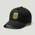 Premium Black Argentina AFA Supporter Cap (3 Stars)