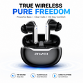 Awei T50 True Wireless Earbuds – Bluetooth 5.3 TWS with 13mm Drivers, 4-Mic ENC Noise Cancellation, IPX6 Waterproof & 25H Battery