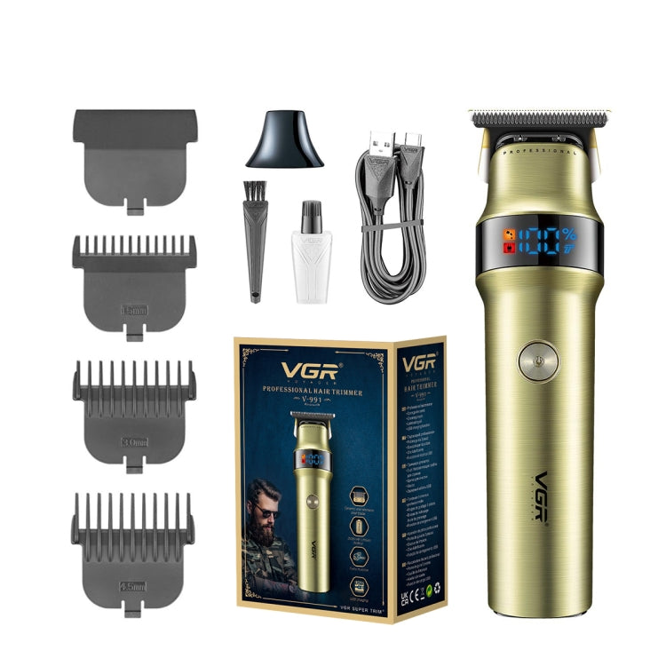 VGR V-991 Trimmer 5W USB Smart Digital Display