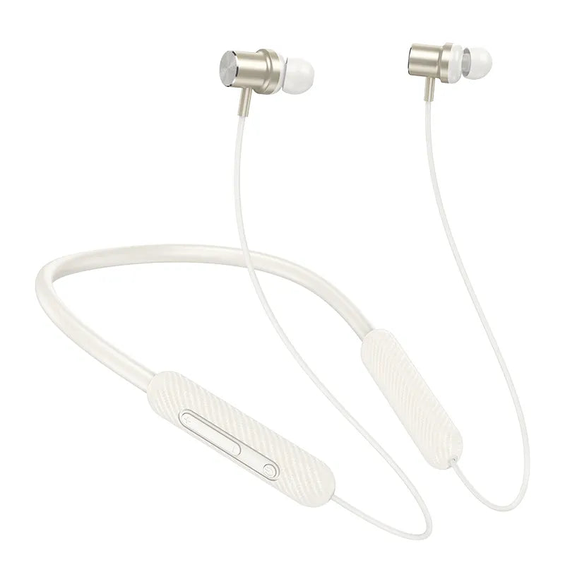Hoco ES70 Armour Neck-Mounted Bluetooth Earphone – Bluetooth 5.3 Wireless Headset with 80-Hour Battery, 500mAh Capacity, 10mm Drivers, Magnetic Earbuds & Bilingual Voice Prompt