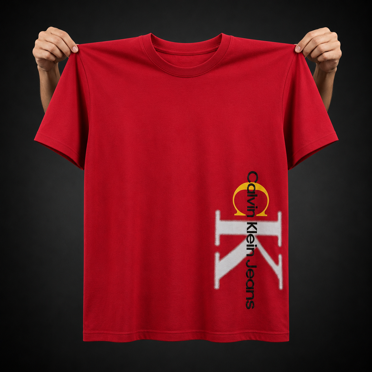 Export Brand Summer T-Shirt- Red