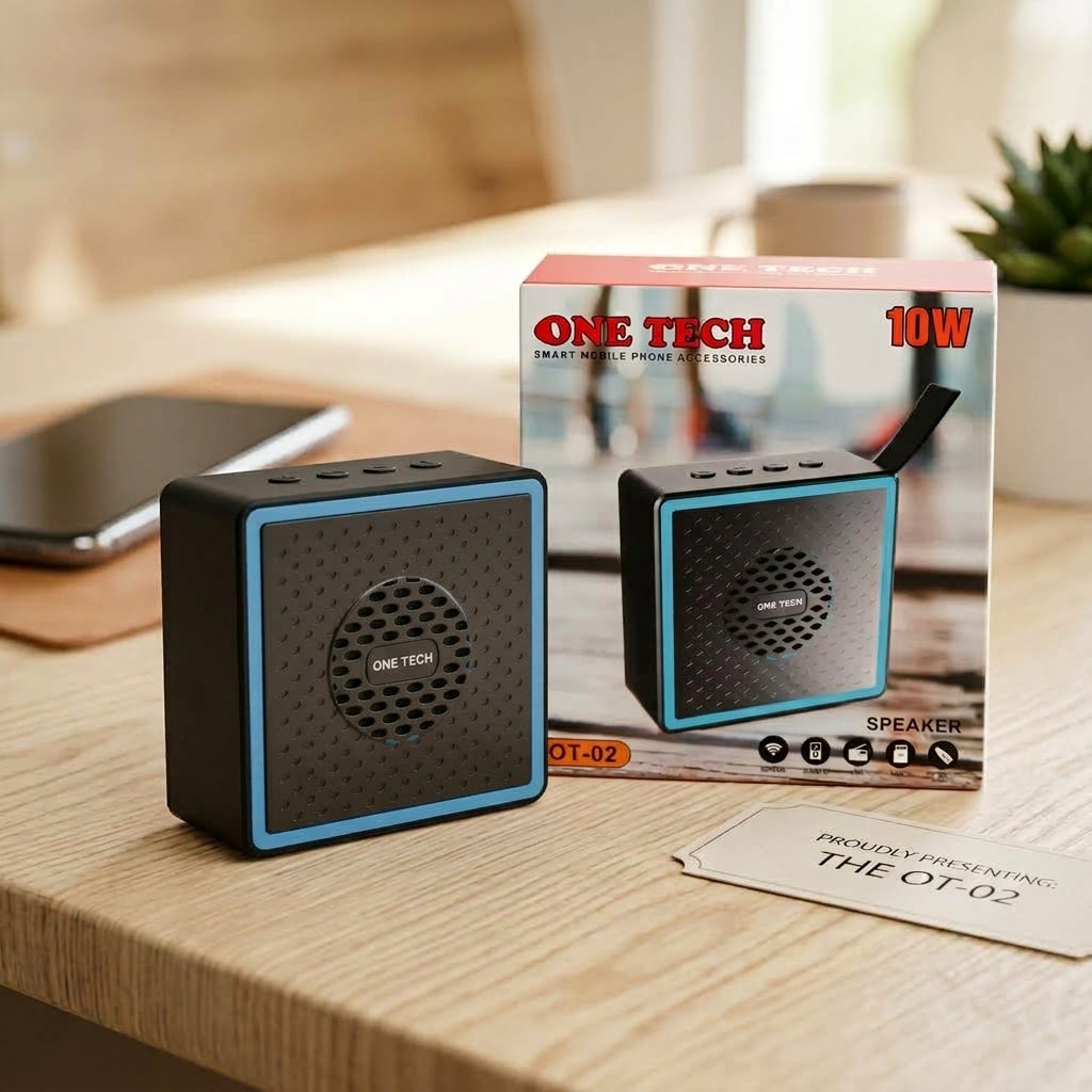 One Tech OT-02 10W portable wireless Bluetooth speaker