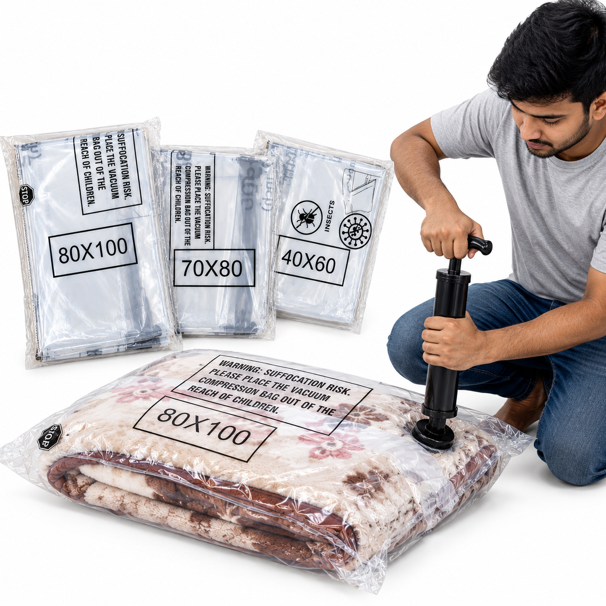 Vacuum Compression Bags