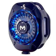 Memo CX10 Magnetic RGB Mobile Phone Cooler – Advanced Semiconductor Refrigeration, Fast 5000 RPM Silent Fan, Dual Magnetic & Clip-on Design, 10W-11W Cooling Power & Lightweight Portability