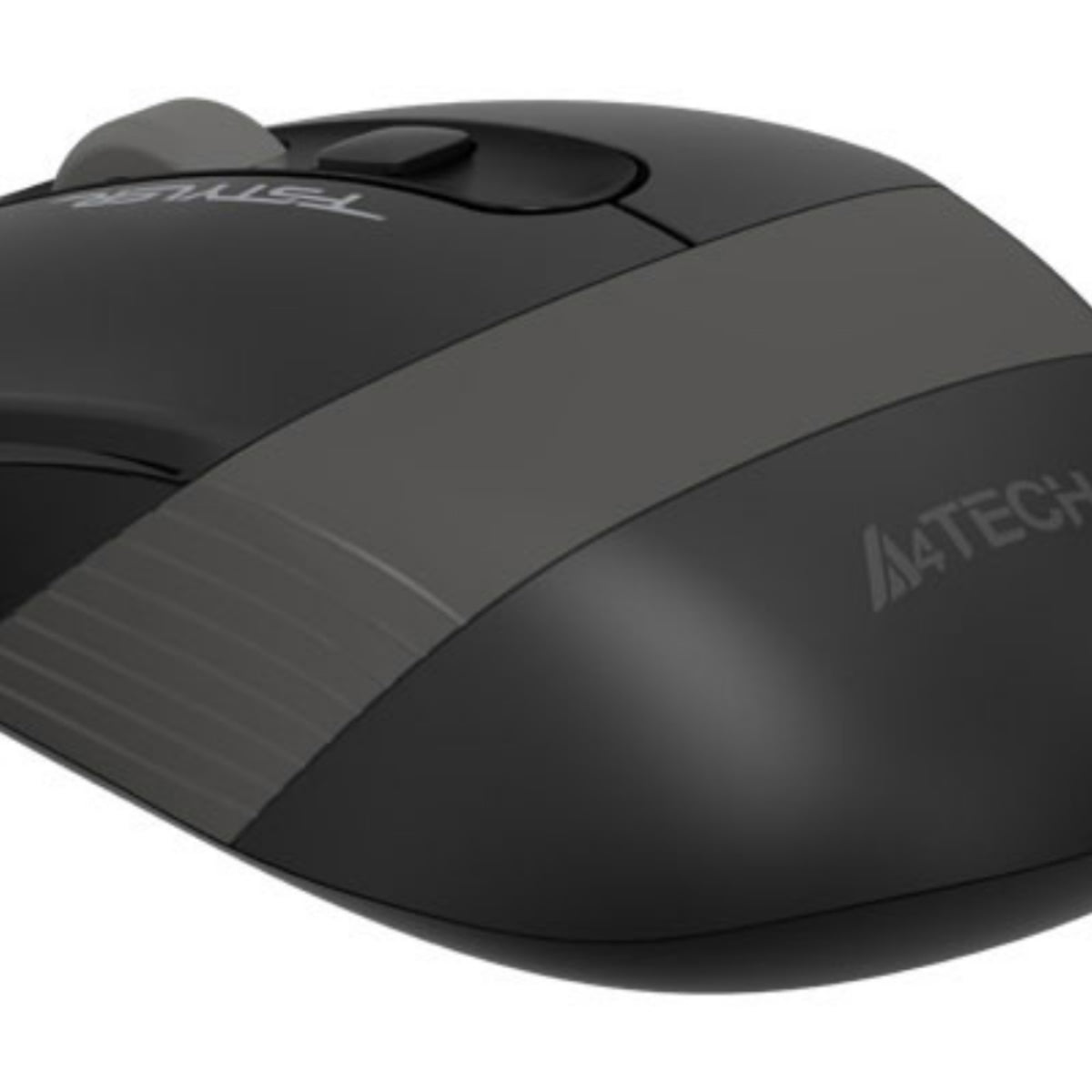 A4Tech FG10 2.4GHz Wireless Optical Mouse – Silent Click, Ergonomic Symmetric Design, 10-15M Range, Nano USB Receiver & Long Battery Life