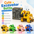 2 in 1 Excavator Water Bottle